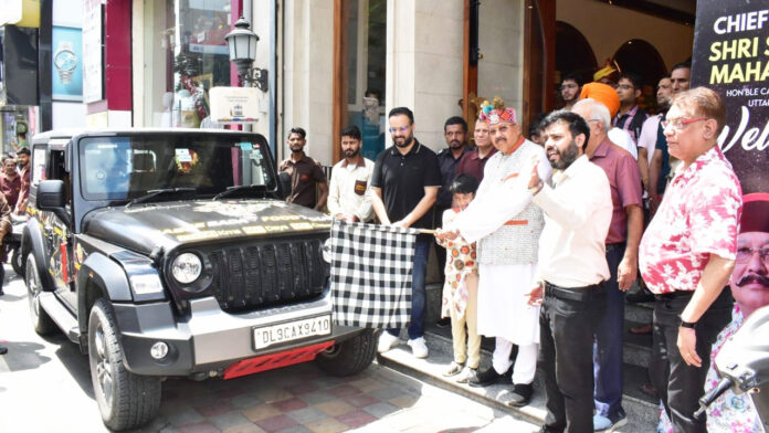 सतपाल महाराज ने फूड टूर को हरी झंडी दिखाकर किया रवाना सतपाल महाराज ने फूड टूर को हरी झंडी दिखाकर किया रवाना