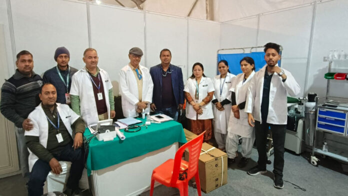 राष्ट्रीय खेलों के सफल आयोजन में स्वास्थ्य विभाग का अहम योगदान राष्ट्रीय खेलों के सफल आयोजन में स्वास्थ्य विभाग का अहम योगदान