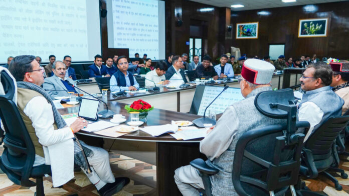 चारधाम यात्रा की सभी व्यवस्थाएं जल्द पूर्ण की जाए : सीएम चारधाम यात्रा की सभी व्यवस्थाएं जल्द पूर्ण की जाए : सीएम