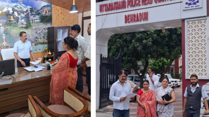 थाने में दरोगा से अभद्रता पर मूकदर्शक बने पुलिसकर्मियों पर कार्यवाही हो : हेमा भंडारी थाने में दरोगा से अभद्रता पर मूकदर्शक बने पुलिसकर्मियों पर कार्यवाही हो : हेमा भंडारी