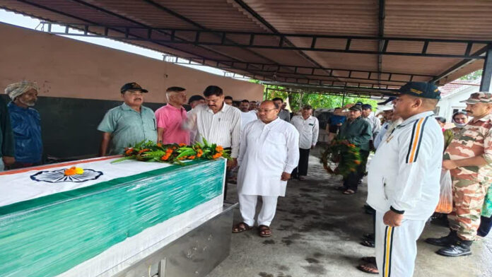 पंचतत्व में विलीन हुए आईटीबीपी जवान