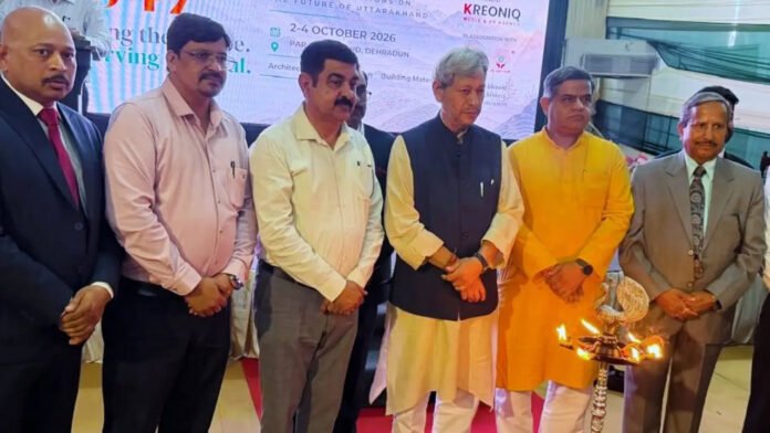 पूर्व मुख्यमंत्री तीरथ सिंह रावत ने किया तीन दिवसीय आर्केक्स एक्सपो का शुभारंभ
